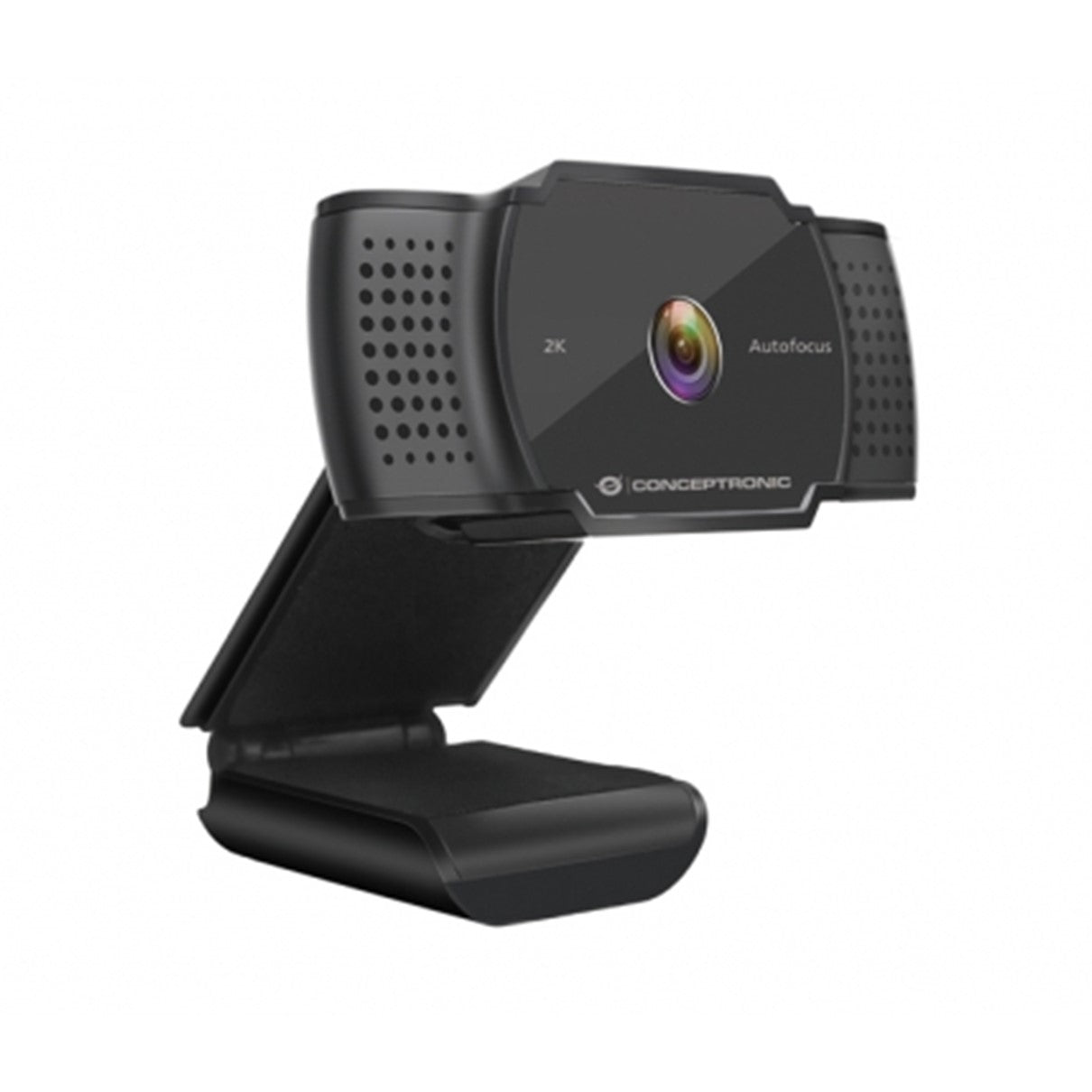 Cámara Web 2K Conceptronic Amdis02B con Micrófono Integrado y Enfoque Automático