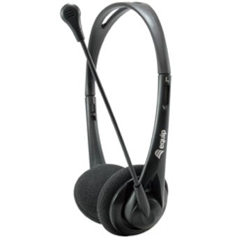 Auricular Estéreo Equip 245302 con Micrófono y Adaptador 3.5mm - Negro