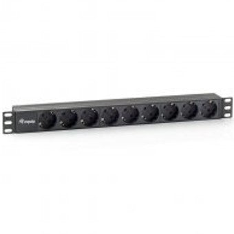 Regleta de Alimentación 19" 1U - 9 Tomas 3500W con Cable de 1.8m