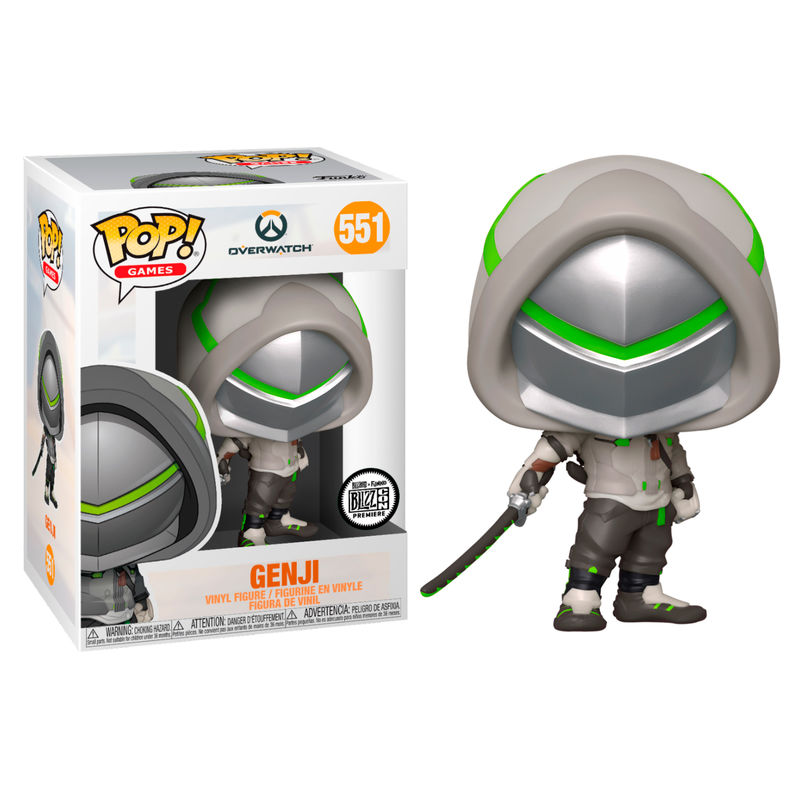 Funko Pop Genji Overwatch 2 - Figura de Vinilo de 9 cm con Caja Original