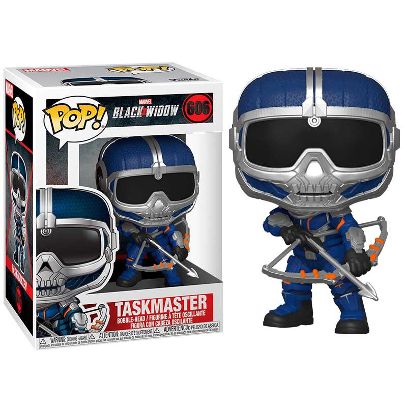 Funko Pop Marvel Viuda Negra - Taskmaster con Arco (46685) 9 cm