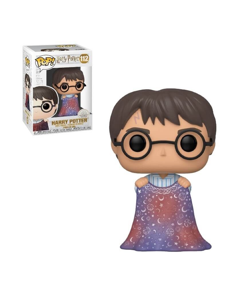 Funko Pop! Harry Potter con Capa de la Invisibilidad - 9 cm
