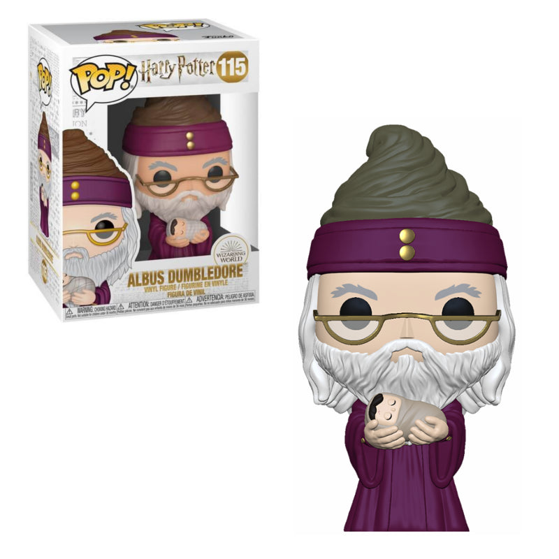 Funko Pop Dumbledore con Harry Potter Bebé - Edición Coleccionista