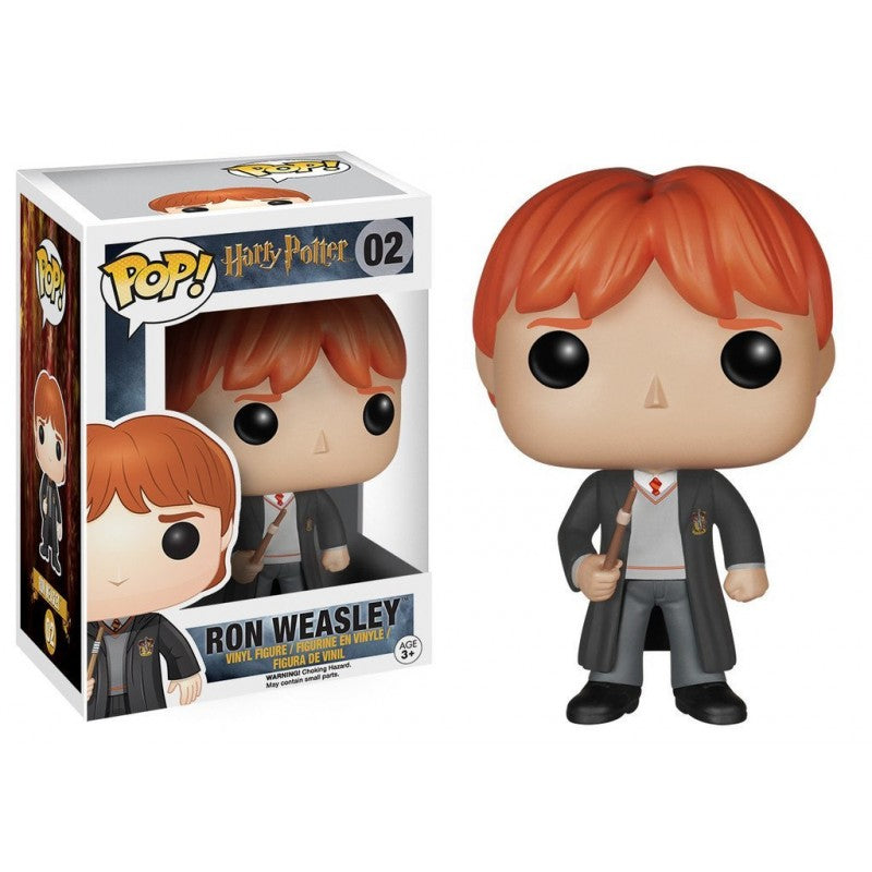 Funko Pop Harry Potter: Ron Weasley en Vinilo de 9 cm