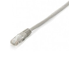 Cable U/UTP Cat6 RJ45 0.25m - Gris, 26 AWG, Conectores Dorados