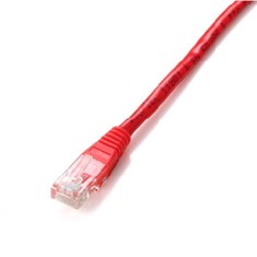 Cable Red U/UTP Cat6 RJ45 20m Rojo - Alta Velocidad y Calidad
