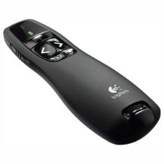 Presentador Inalámbrico Logitech R400 con Puntero Láser Rojo - 15 m 2.4 GHz