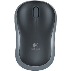 Ratón Inalámbrico Logitech M185 Óptico Gris 2.4 GHz