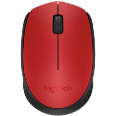 Ratón Inalámbrico Logitech M171 Óptico Rojo - Precisión y Estilo Compacto