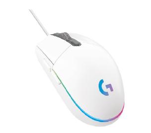 Ratón Logitech G203 Lightsync Blanco Gaming - 8000 DPI, 6 Botones