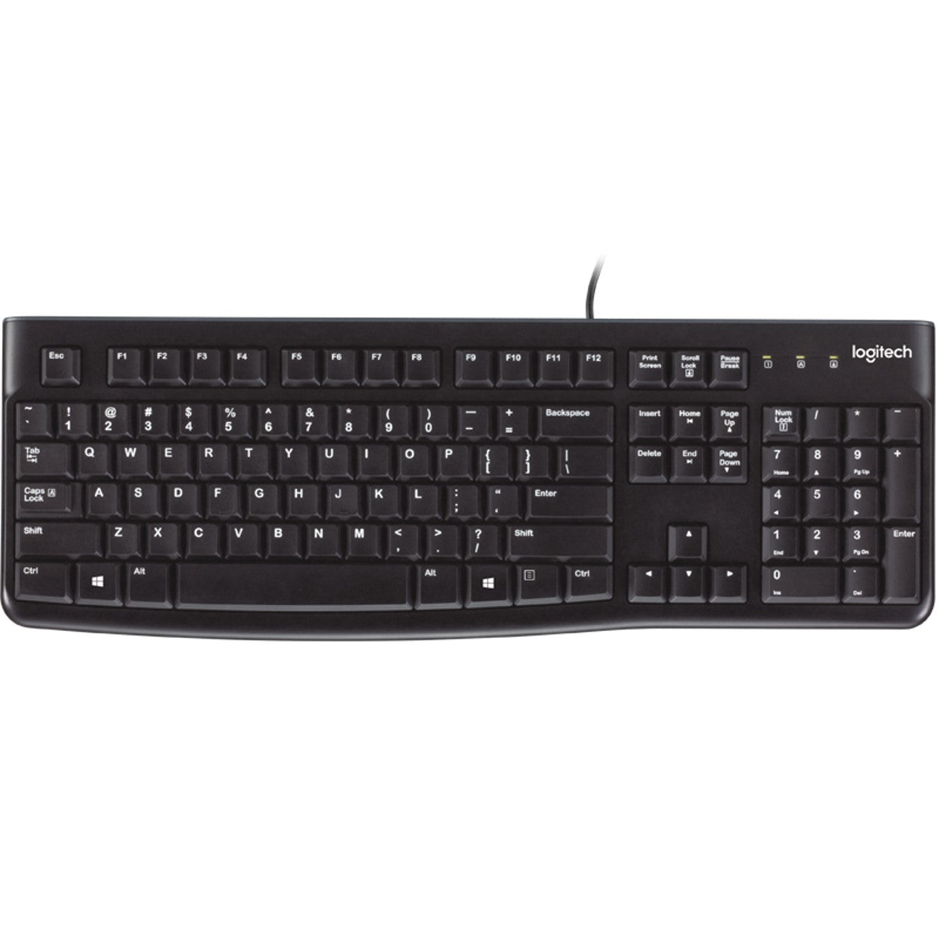 Teclado Logitech K120 USB Negro - Comodidad y Durabilidad en Cada Tecla
