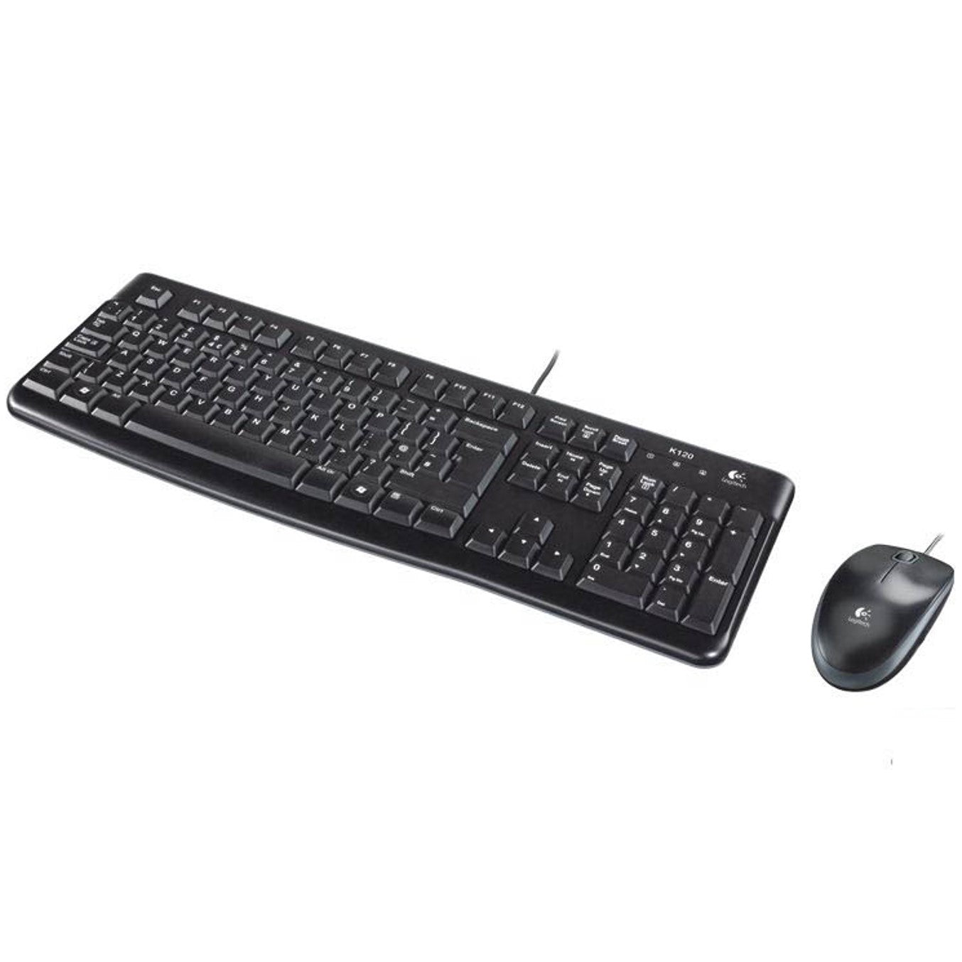 Teclado y ratón Logitech MK120 USB 2.0 Negro - Comodidad y Durabilidad