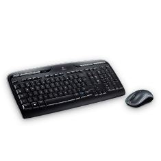 Combo Inalámbrico Logitech MK330: Teclado y Ratón Negro USB 2.0 2.4GHz