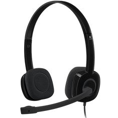 Auriculares Logitech H151 con micrófono y supresión de ruido