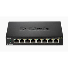 Switch D-Link 8 Puertos 10/100/1000 Mbps con Conectividad Eficiente y Calidad de Servicio