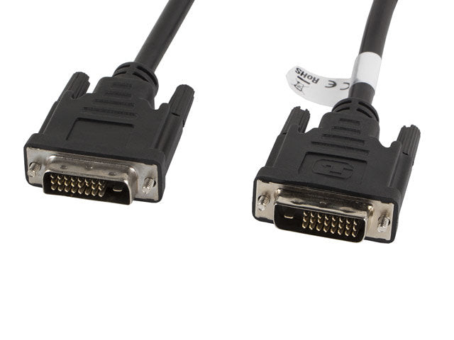 Cable DVI 24+1 Macho-Macho Dual Link Lanberg - 3m, Alta Calidad y Resolución 1920x1080