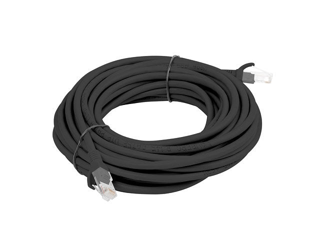 Cable UTP Cat. 6 Negro de 5m - Alta Frecuencia y Rendimiento