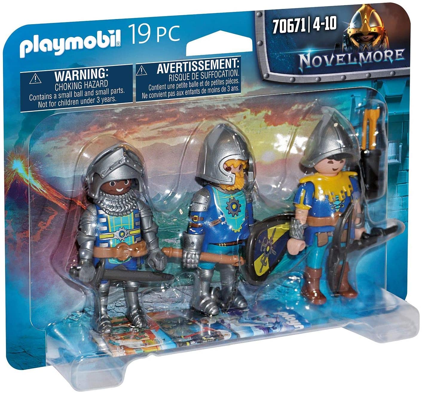 Set de 3 Caballeros de Novelmore - Aventura Medieval Épica