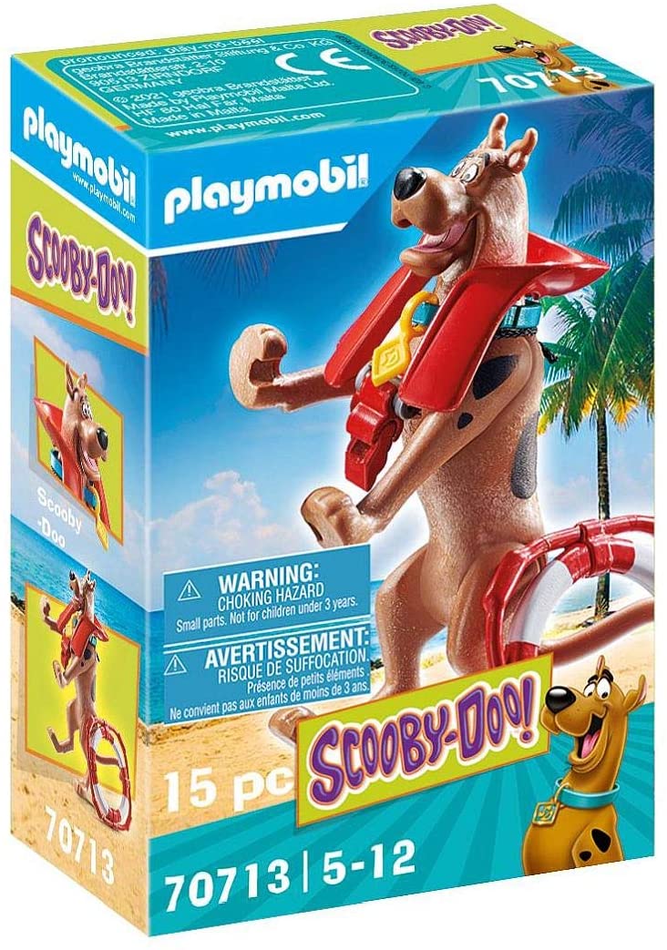 Figura Coleccionable Scooby-Doo Socorrista con Accesorios