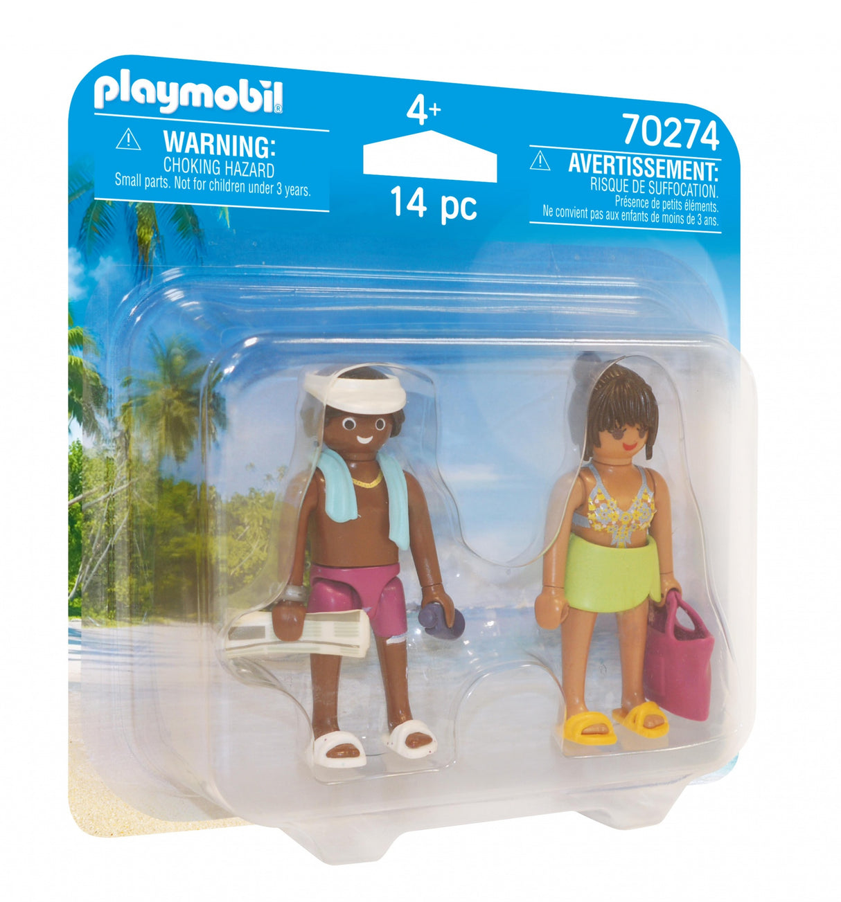 Figuras de Vacaciones Playmobil: Pareja Con Accesorios de Verano