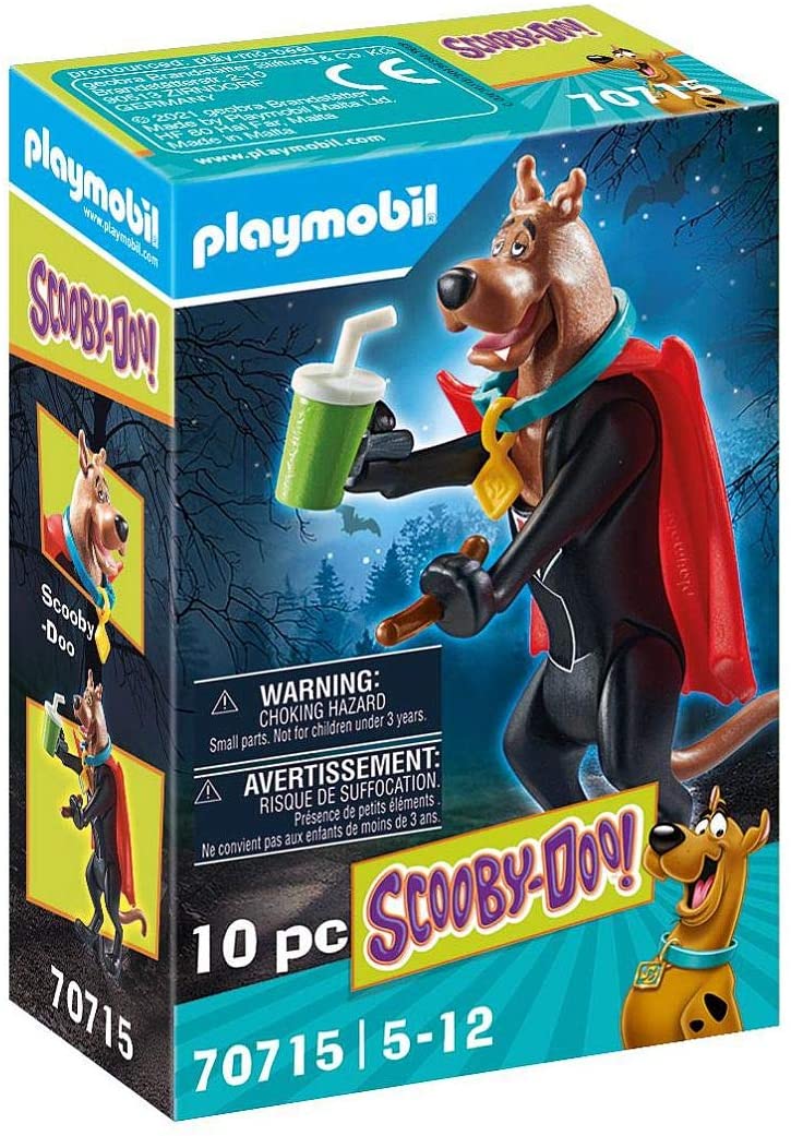 Figurita Coleccionable Scooby-Doo Vampiro con Capa y Accesorios