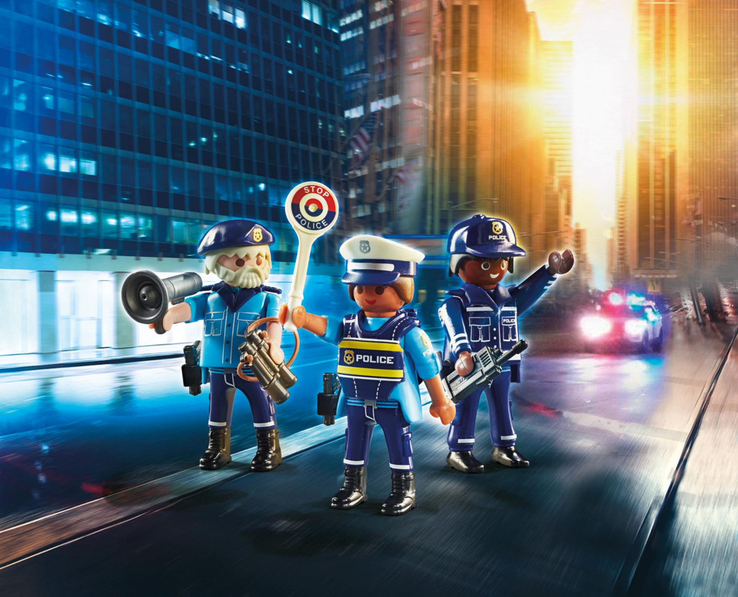 Set de Figuras de Policía Playmobil - Refuerza tu Equipo de Seguridad