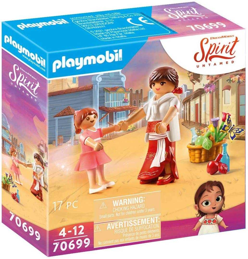 Playmobil Spirit Indomable: Set Joven Fortu y Milagros en Aventura de Pícnic
