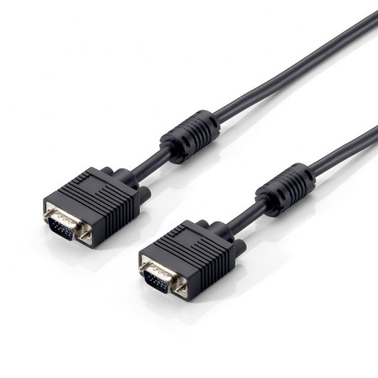 Cable VGA Equip 1.8m Macho-Macho con Ferrita y Tornillos Moleteados