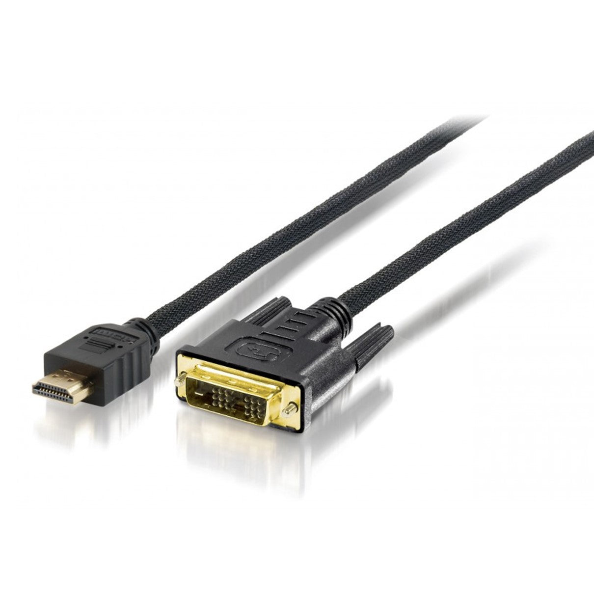 Cable HDMI Tipo A Macho a DVI Macho 1.8m - Full HD y Alta Fiabilidad