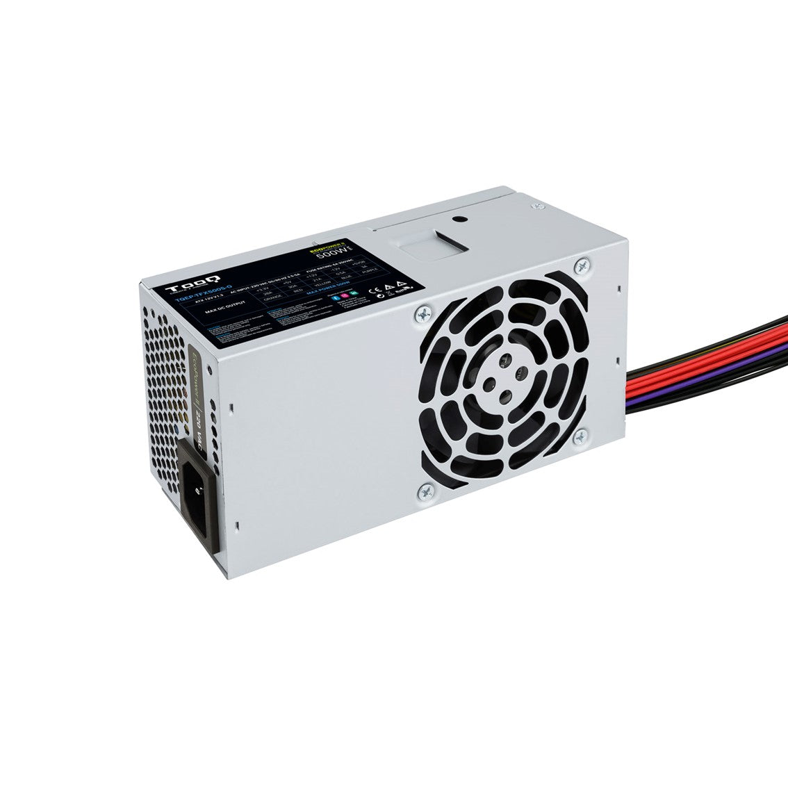 Fuente de Alimentación TooQ Ecopower II TFX 500W OEM - Silenciosa y Eficiente