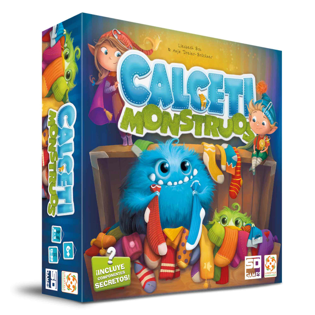 Calcetimonstruos - Juego de mesa (+6 años)