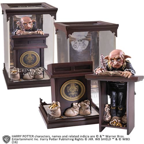 Figura Goblin de Gringotts - Colección Magical Creatures de Noble Collection