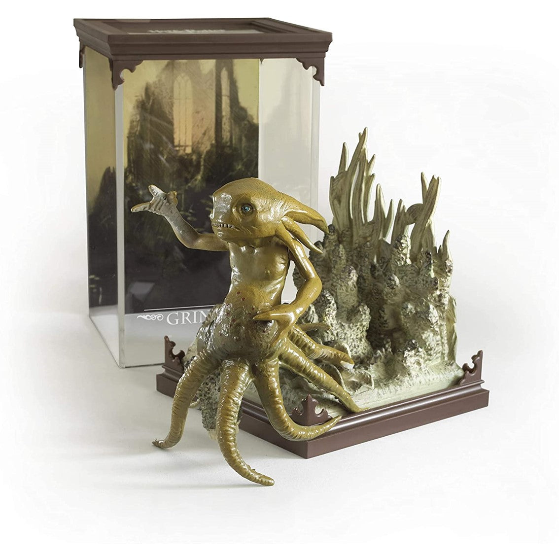 Figura Grindylow de Noble Collection - Harry Potter Criaturas Mágicas Nº 18