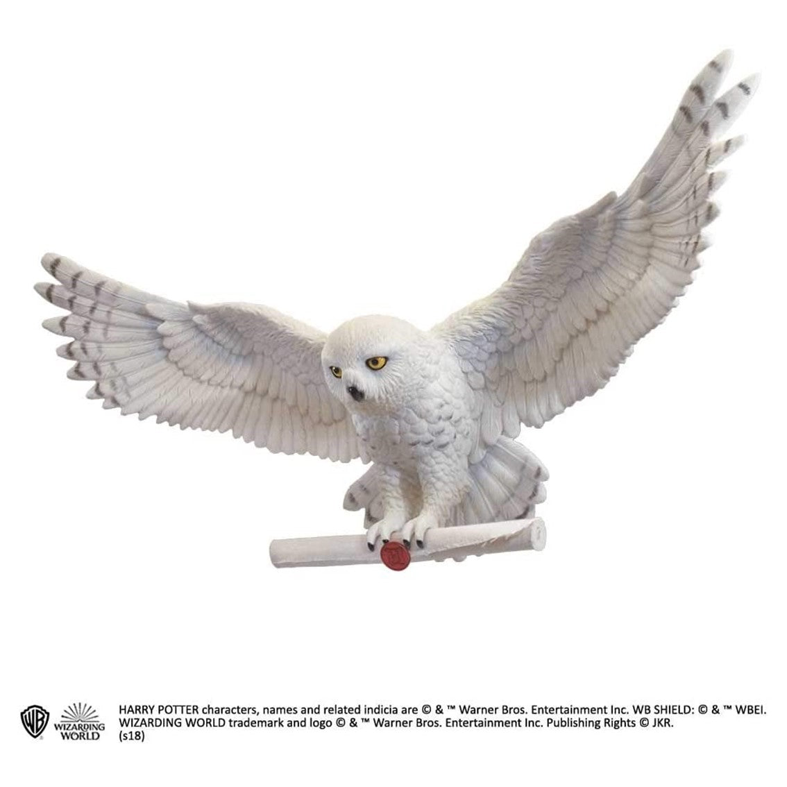 Escultura de Pared Hedwig Edición Especial - Noble Collection Harry Potter
