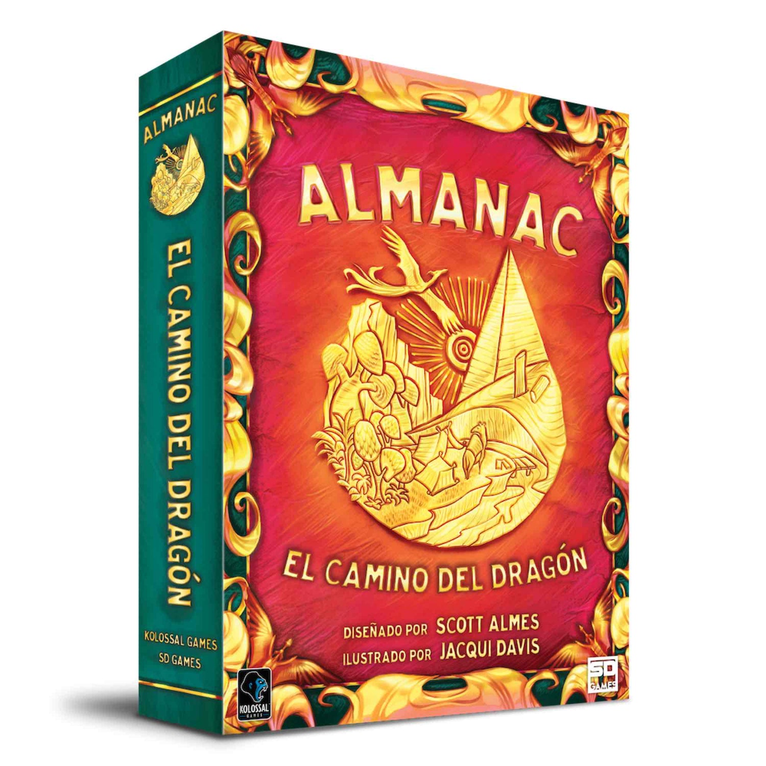Almanac: El Camino del Dragón - Juego de mesa (+12 años)