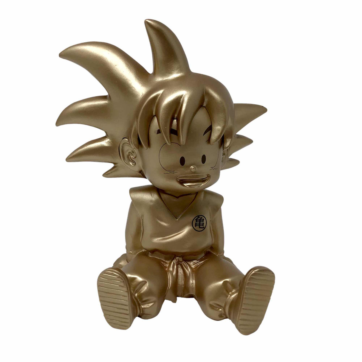 Hucha Mini PVC Dorada de Son Goku - Plastoy