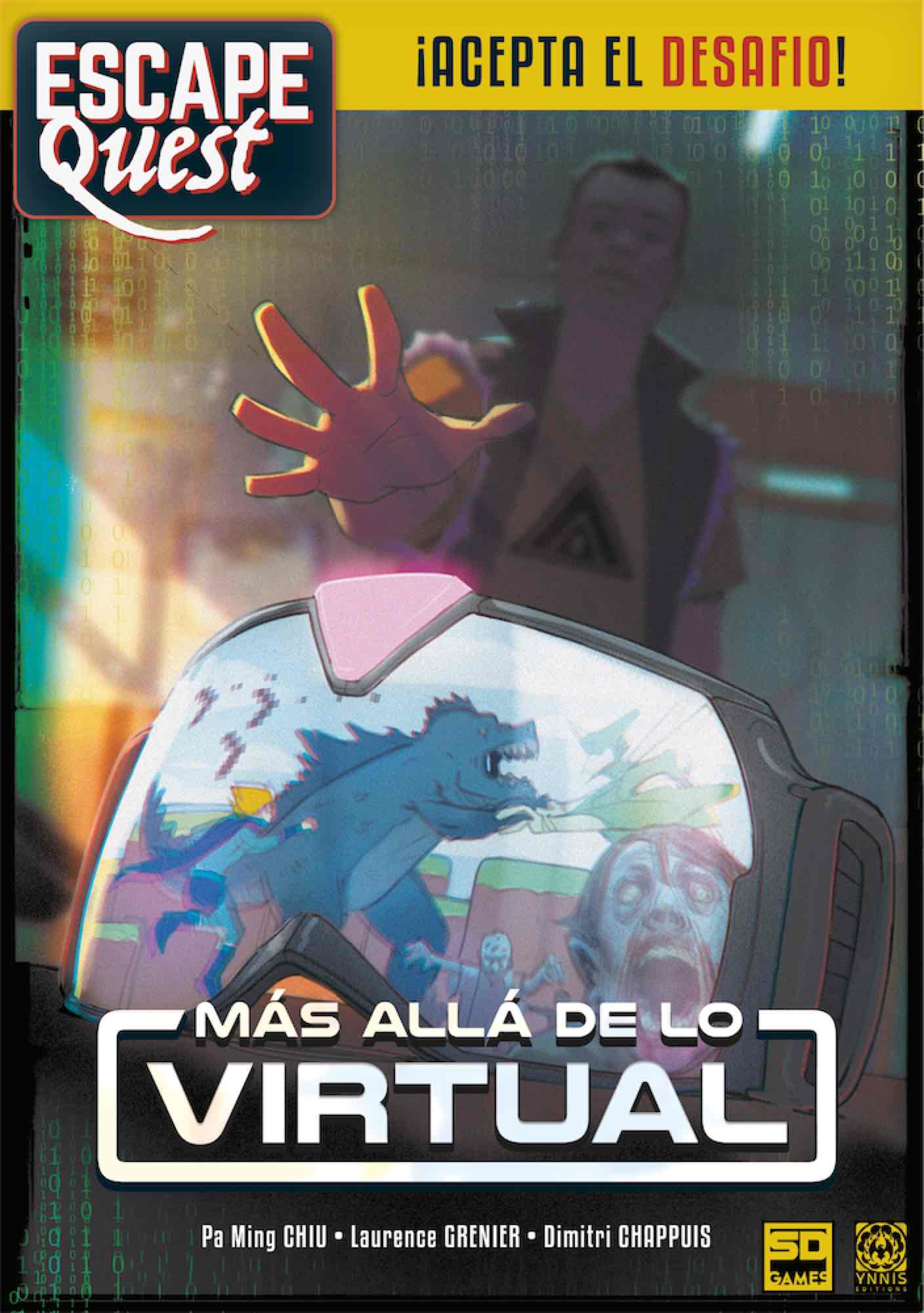 Escape Quest 2: Más Allá de lo Virtual - Juego de mesa (+12 años)