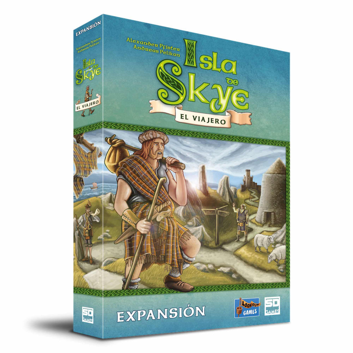 Isla de Skye: El Viajero - Juego de mesa (+10 años)
