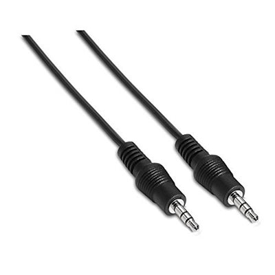 Cable de audio estéreo 3.5mm macho a macho 1.5m Negro - Nanocable