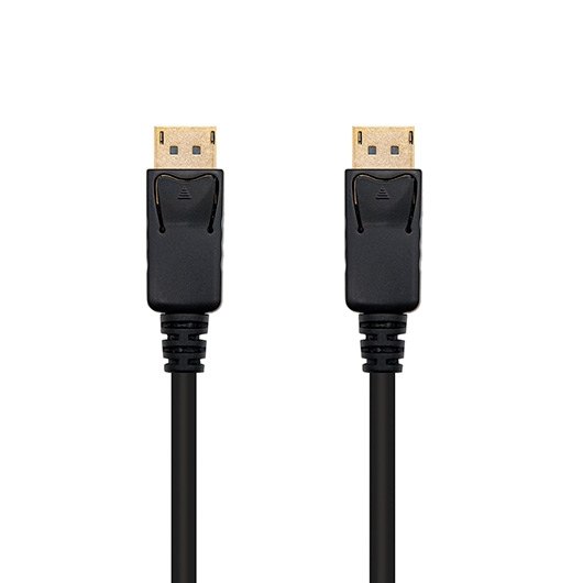Cable DisplayPort Nanocable 2m Macho a Macho - Alta Calidad y Rendimiento