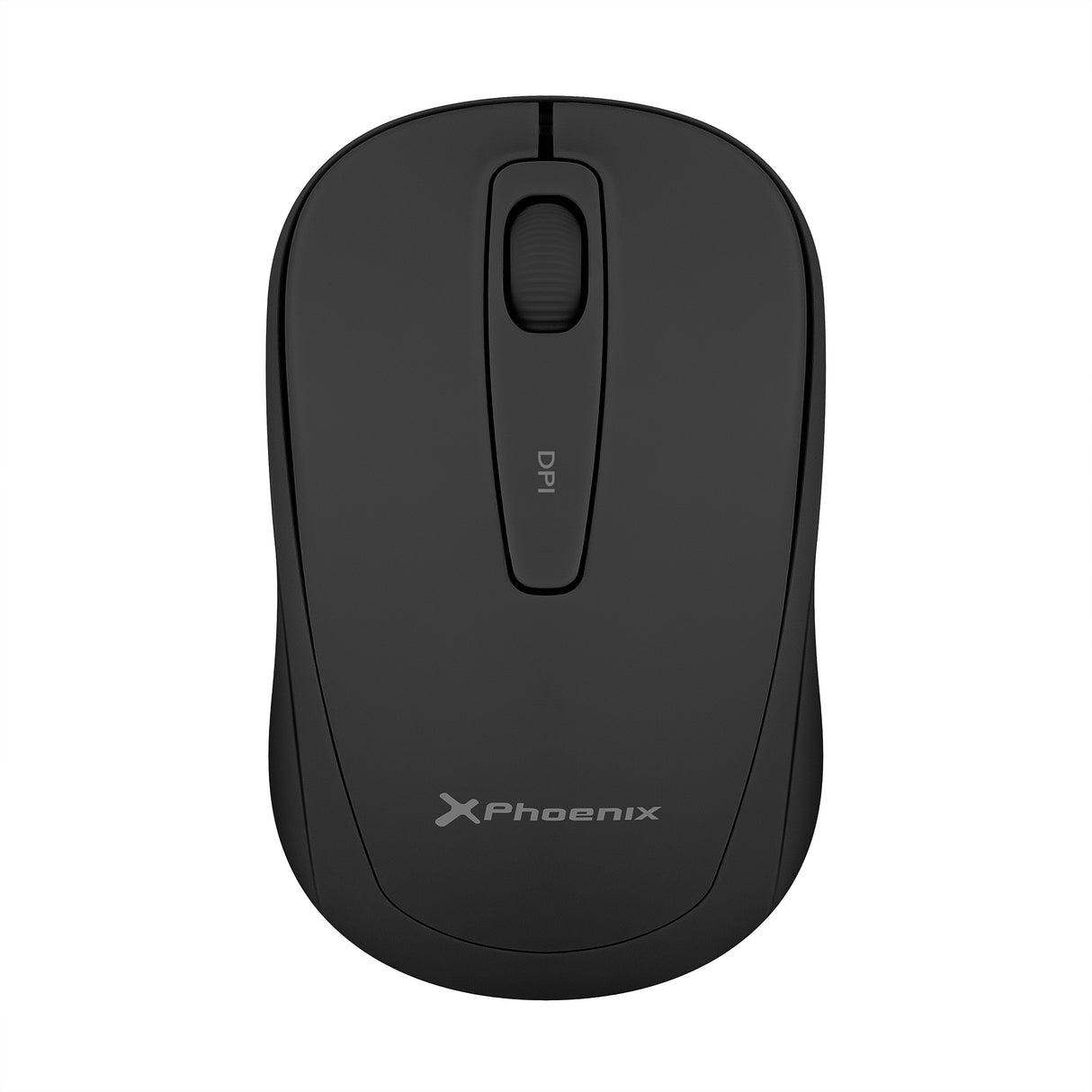 Ratón Inalámbrico Phoenix M250 - 2.4 GHz, 1600 DPI, Diseño Compacto y Silencioso