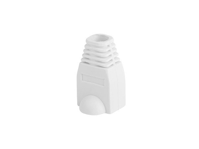 Funda Protectora Lanberg PLB-1000-W para Conector RJ45 - Pack de 100 Unidades Blancas
