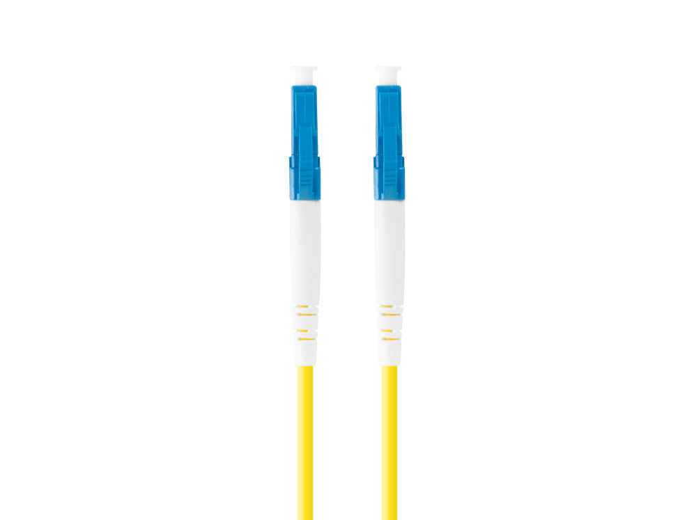 Latiguillo de Fibra Óptica LC-UPC 1m Mono Simplex G.657A1 Amarillo - Lanberg