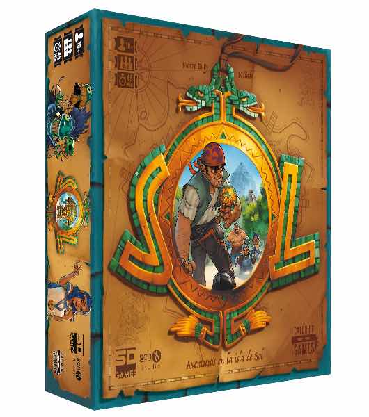Isla de Sol: Aventura y Estrategia - Juego de mesa (+10 años)