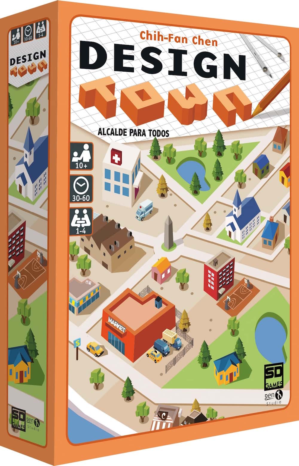 Diseña tu Ciudad - Juego de mesa (+10 años)