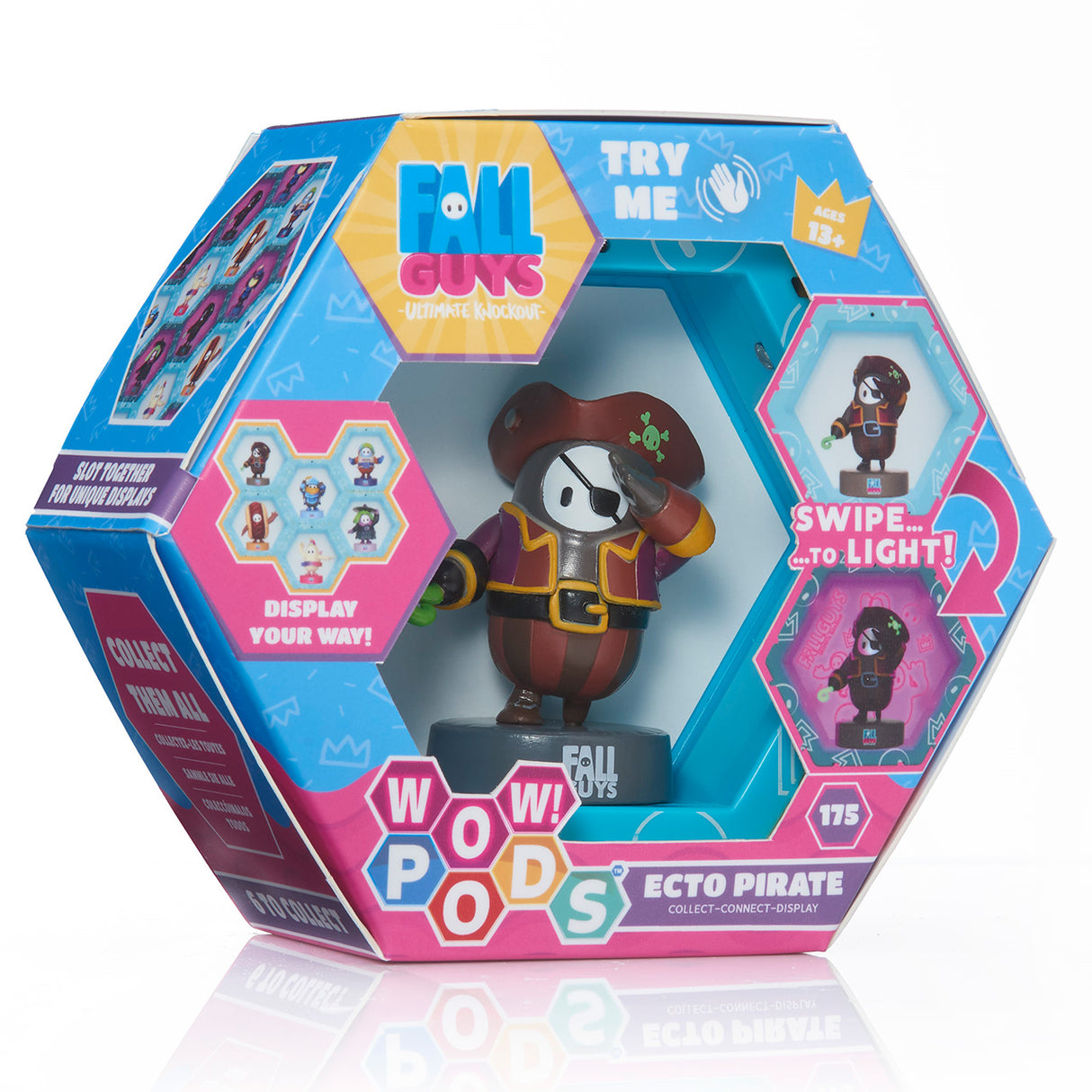 Figura Wow! Pod Pirata de Fall Guys con Sensor de Movimiento e Iluminación