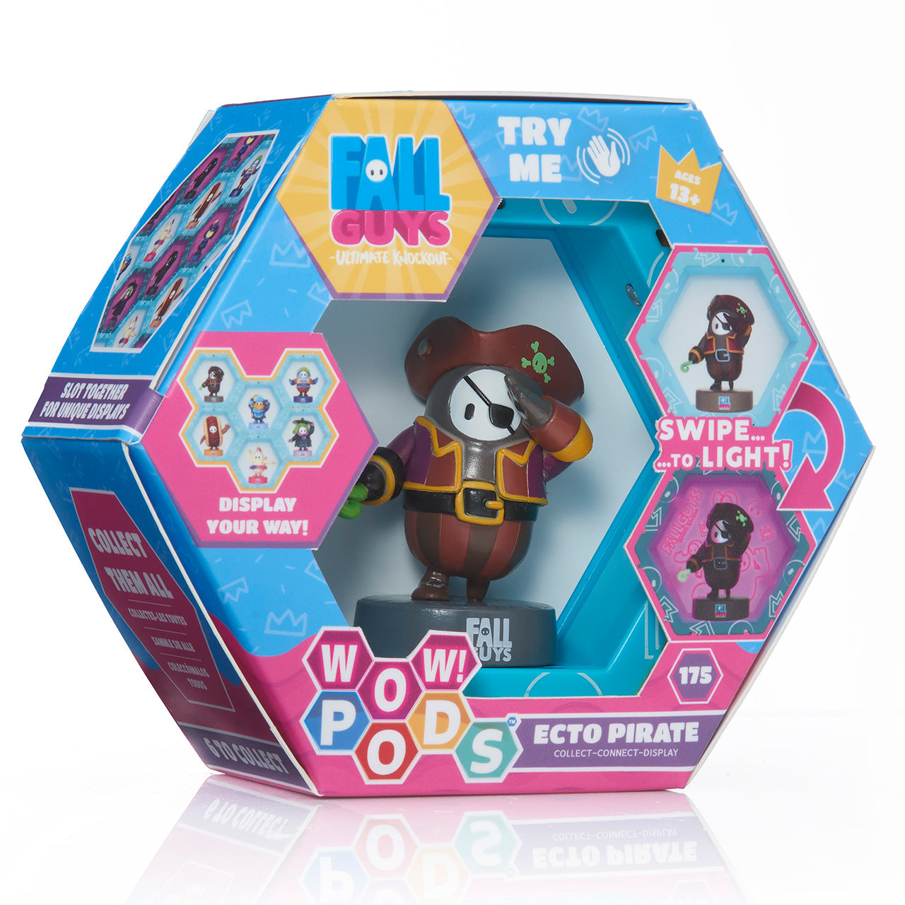 Figura Wow! Pod Pirata de Fall Guys con Sensor de Movimiento e Iluminación