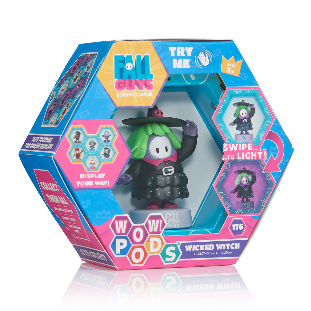 Figura Iluminada Bruja de Fall Guys con Sensor de Movimiento