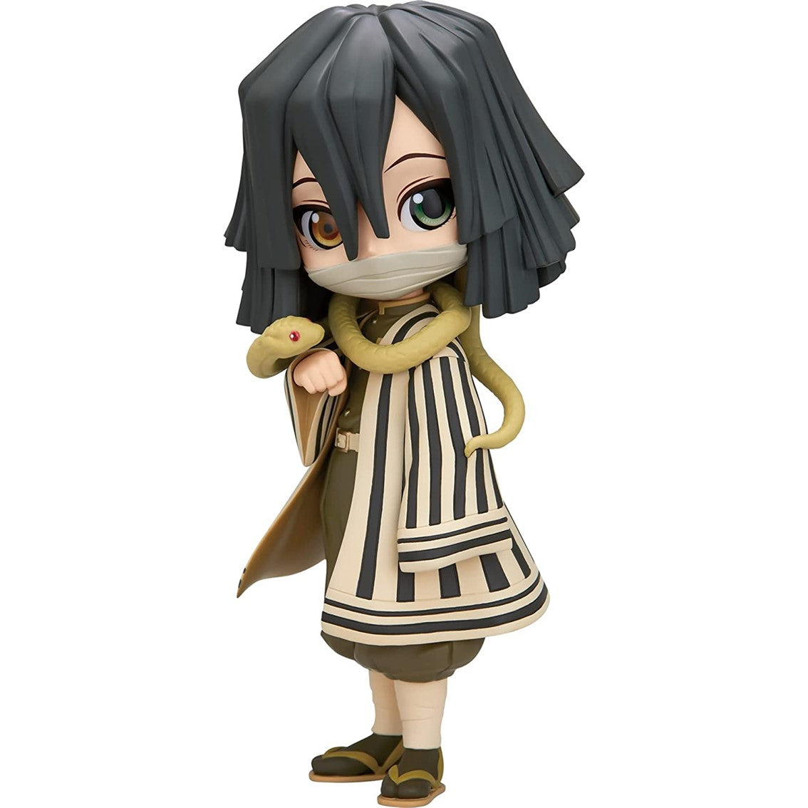 Figura Q Posket Banpresto Demon Slayer: Iguro Obanai - 14 cm