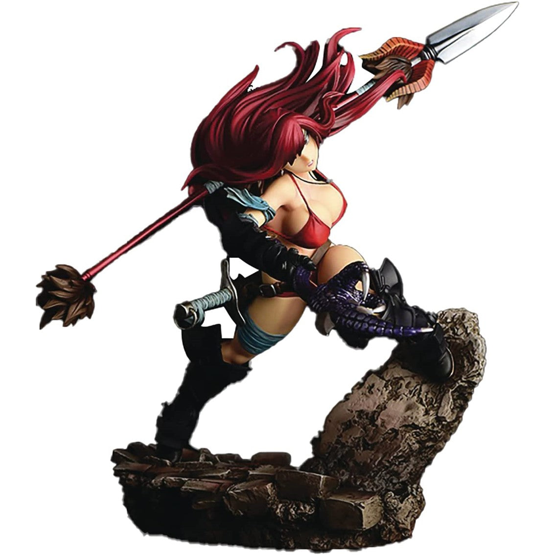 Figura Erza Scarlet The Knight en Armadura Negra - Good Smile Company 1/6 Edición Limitada